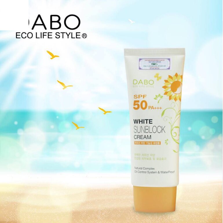 Kem chống nắng Dabo White Sunblock Cream