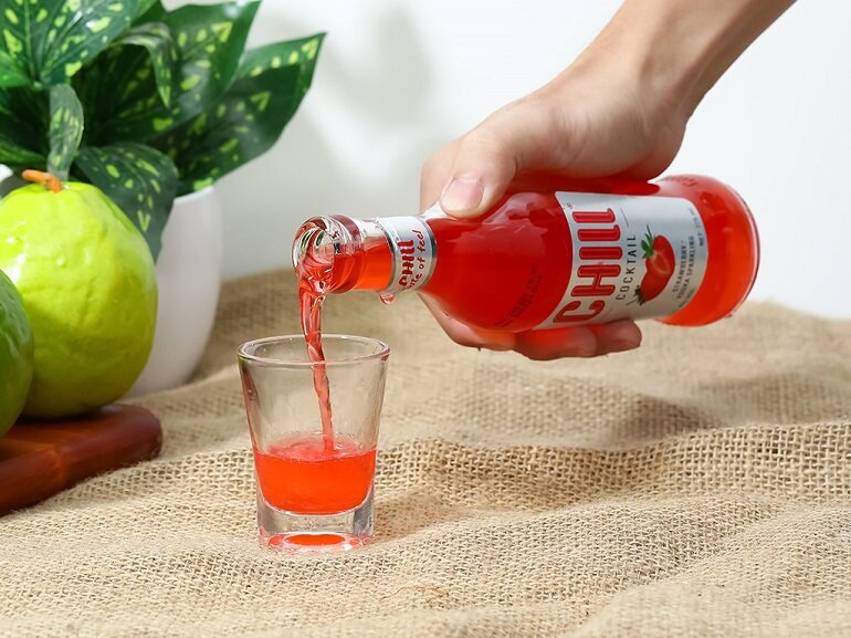 Chill Cocktail vị Strawberry Vodka Sparkling (Chill Dâu)