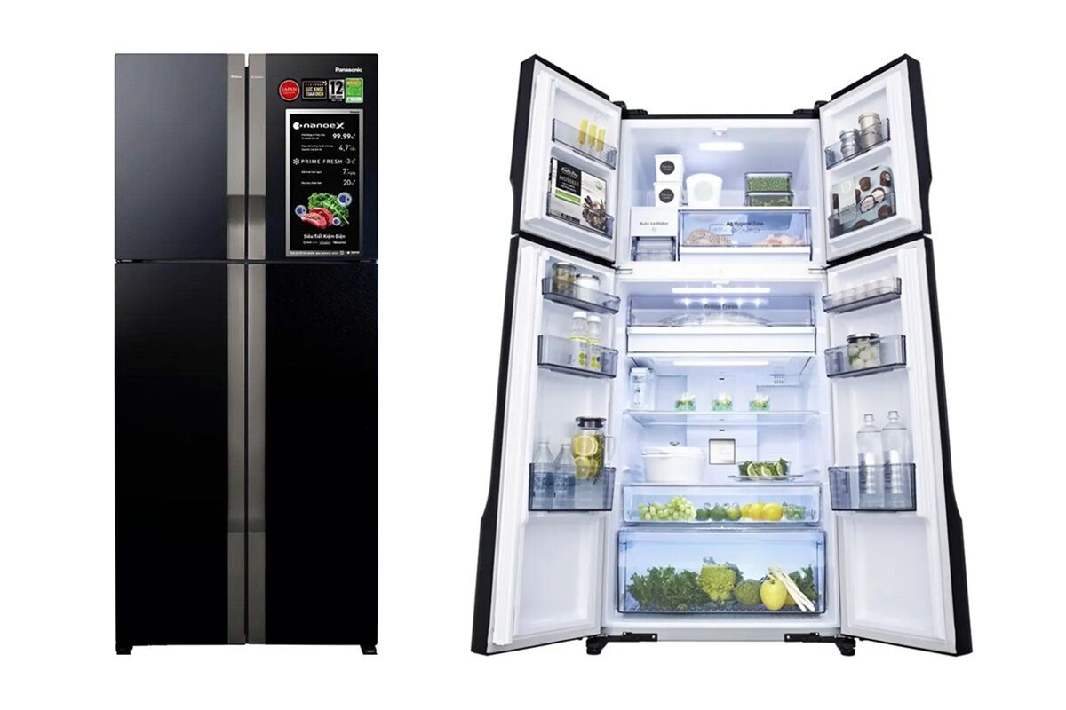 Panasonic NR-DZ601YGKV hạ giá mạnh, tủ lạnh có thể giảm tới 90% dư lượng thuốc trừ sâu