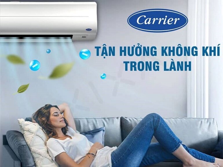 Điều hòa Carrier Inverter 38/42 GCVBE 018 18.000BTU gas R32