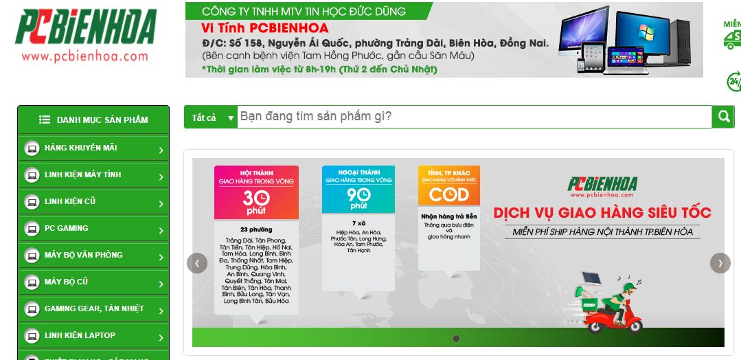 PC Biên Hòa cung ứng thiết bị điện tử với tầm nhìn dẫn đầu