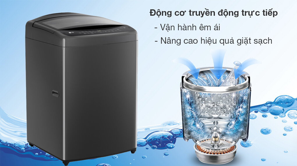 TOP máy giặt LG cỡ lớn có thể giặt chăn bông mùa đông, giá chỉ hơn 7 triệu đồng