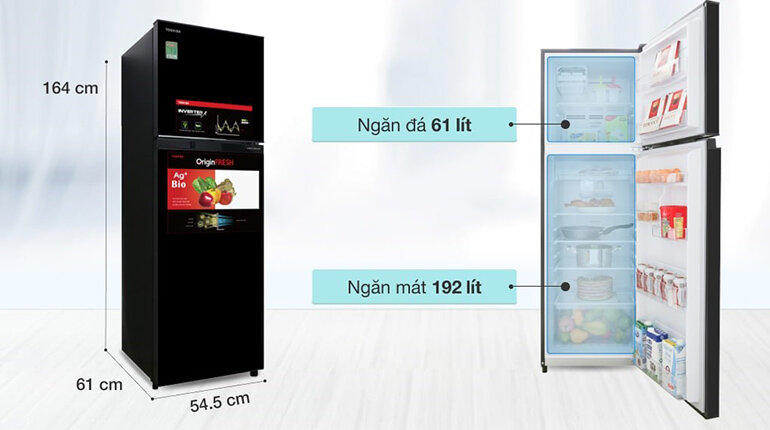Tủ lạnh Toshiba Inverter GR-B31VU-UKG