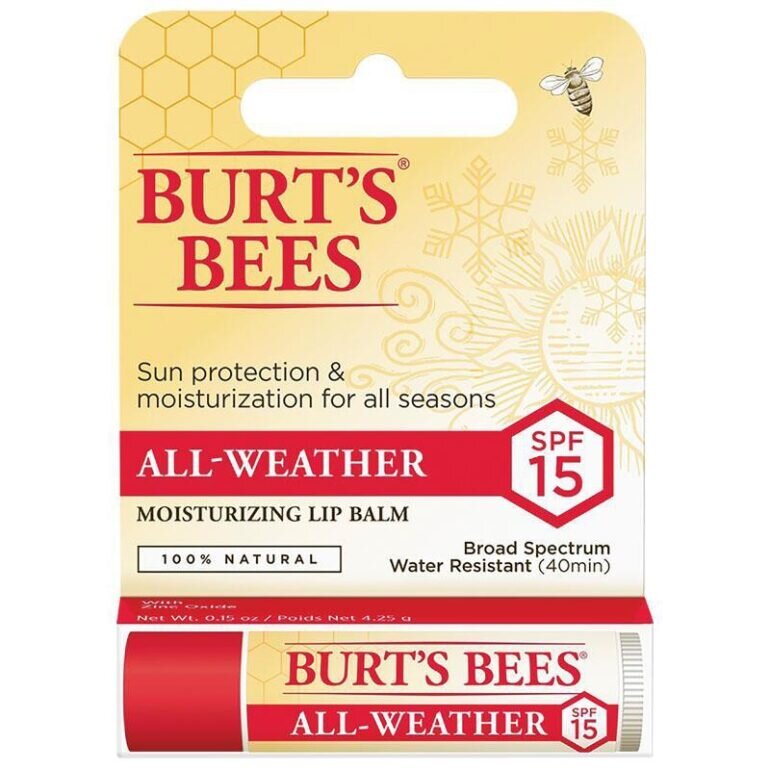 Giá son dưỡng Burt's Bees All Weather SPF 15 bao nhiêu tiền?