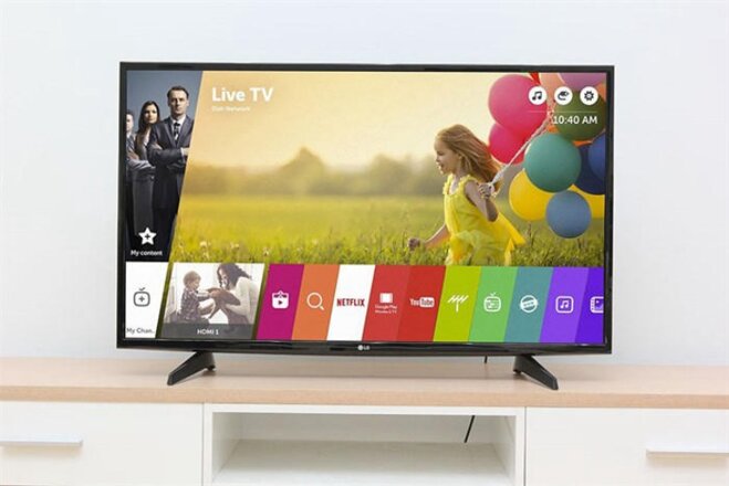 Thiết kế phù hợp với nhiều kiểu không gian của Tivi Toshiba 43 inch 43U6750 4K Ultra HD