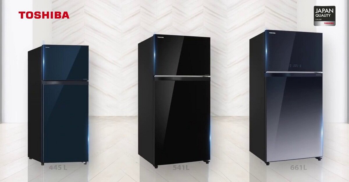 Phân biệt các dòng sản phẩm tủ lạnh Toshiba Inverter tốt nhất