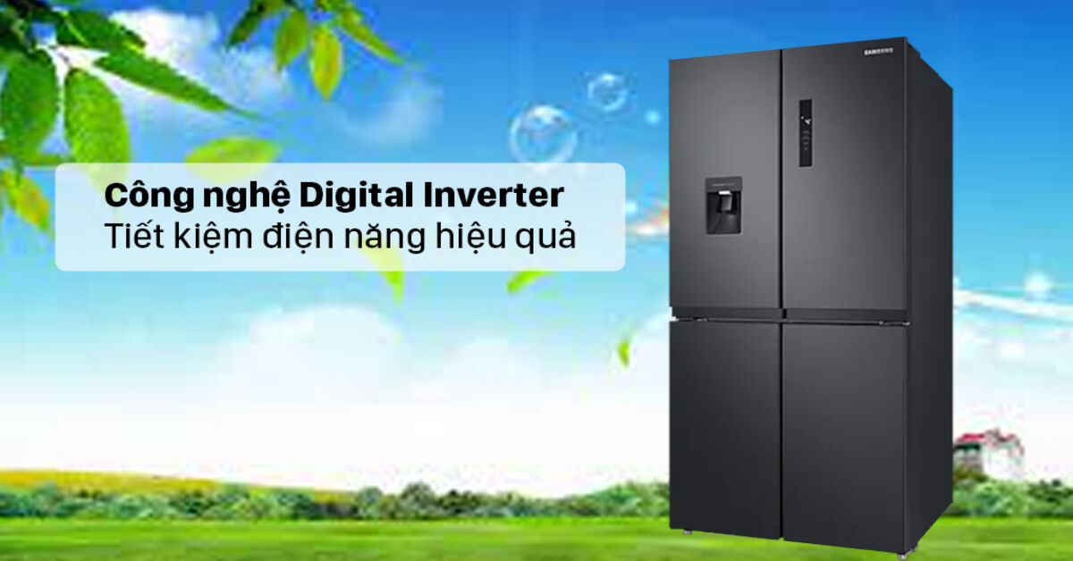 Phân tích ưu nhược điểm của tủ lạnh Samsung Inverter 488l 4 cửa RF48A4010B4/SV