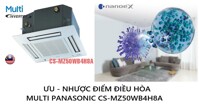 Phân tích ưu - nhược điểm của điều hòa multi Panasonic CS-MZ50WB4H8A