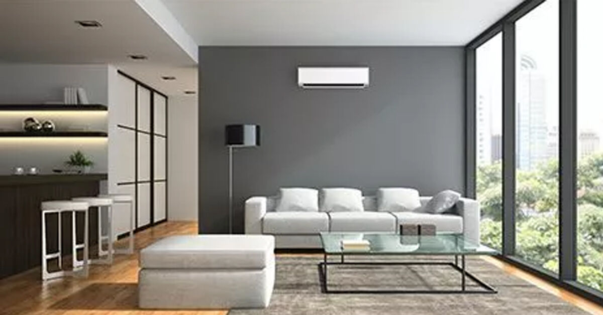 Phòng khách với diện tích 20m2 sử dụng điều hòa gì ?