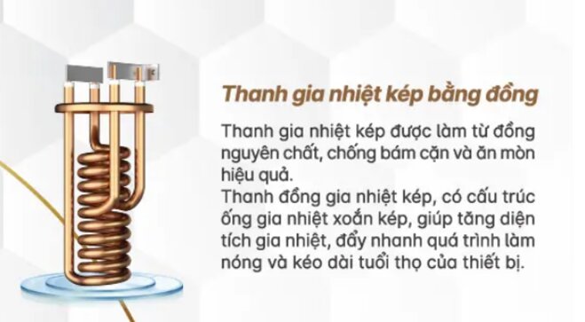 Thanh gia nhiệt kép