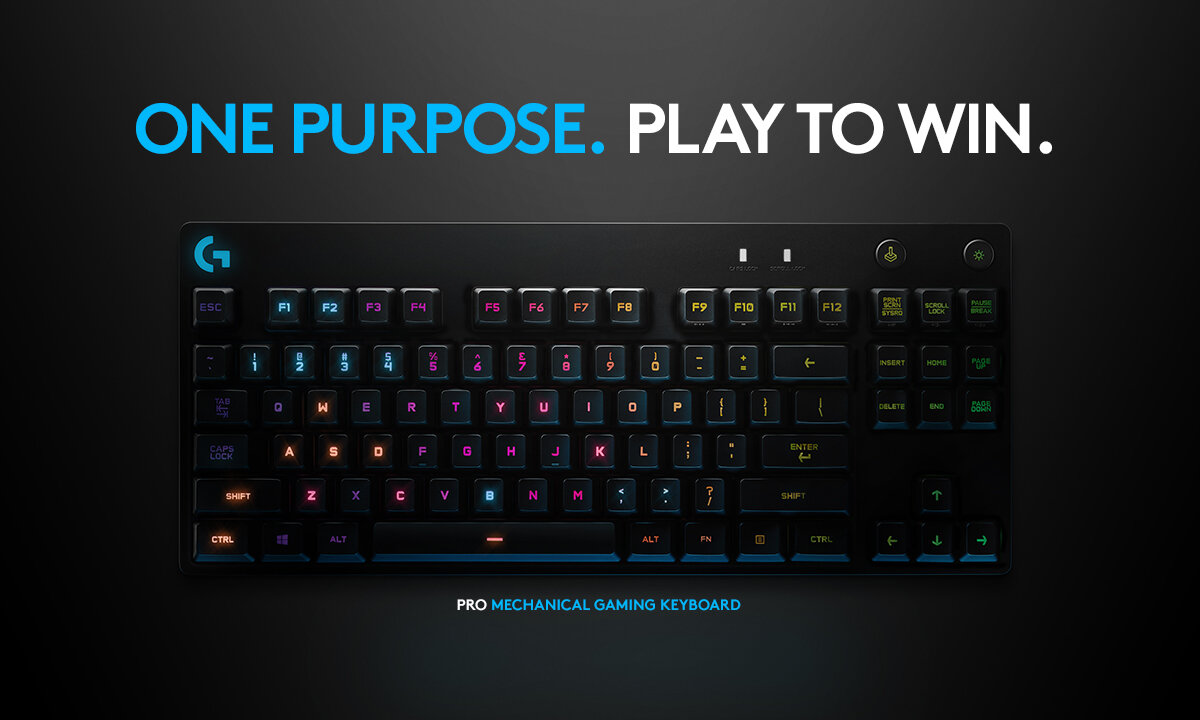 Góc nghiêng của bàn phím Logitech G Pro 