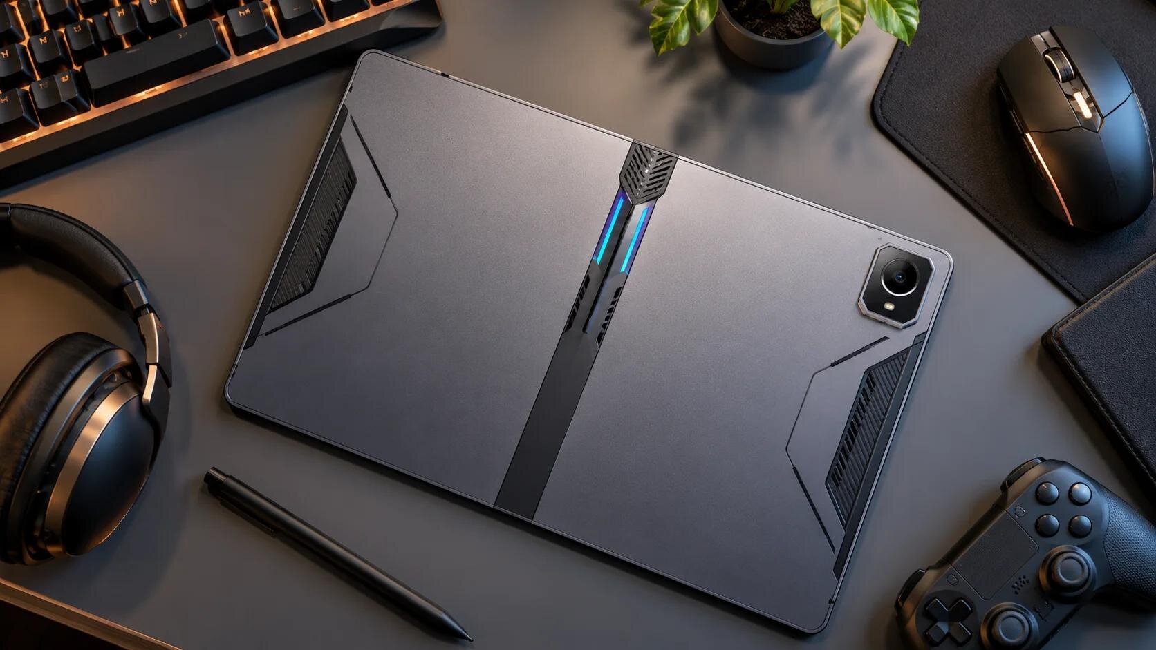 iQOO Pad Pro mang cả quạt tản nhiệt chủ động lên máy - iQOO Pad Pro có gì đáng chú ý ngoài chiếc quạt?