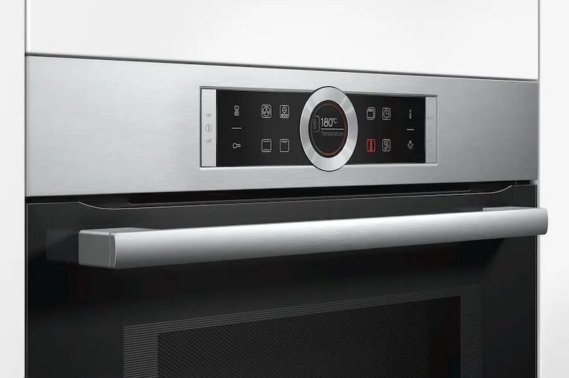 Lò nướng Bosch CMG633BS1B thiết kế sang trọng, tính năng hiện đại