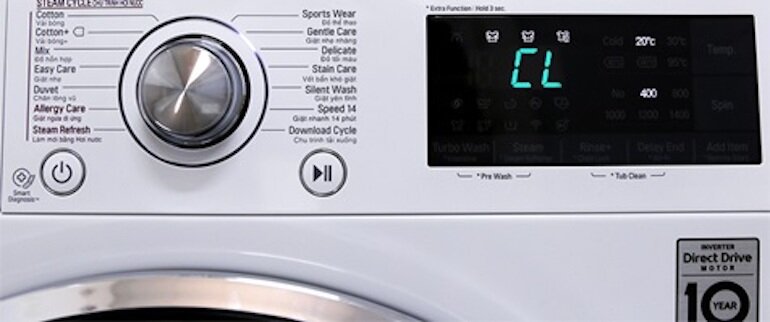 mã lỗi máy giặt LG Inverter