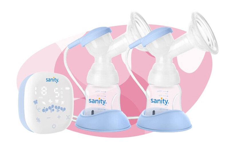 Máy hút sữa điện đôi Sanity S6306.ENG của Đức