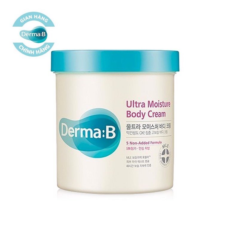 Kem dưỡng ẩm body Derma:B Ultra Moisture Body Cream