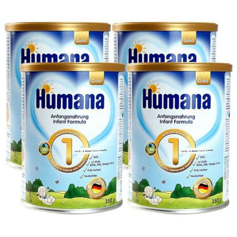 Sữa Humana Gold đến từ nhãn hiệu sữa tốt nhất của Đức