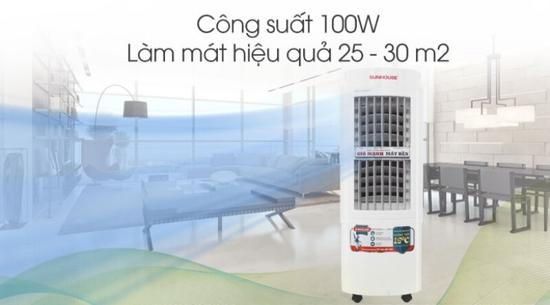 Sunhouse SHD7723 - Làm mát và lọc không khí, giá chỉ 2,9 triệu đồng