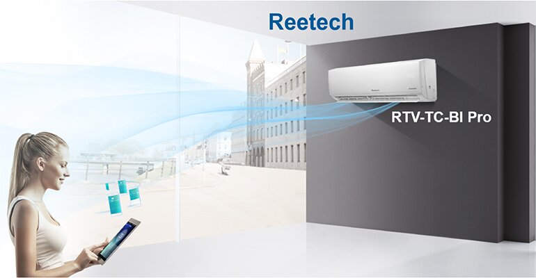 Điều hòa Inverter RTV-TC-BI Pro mới ra mắt của Reetech