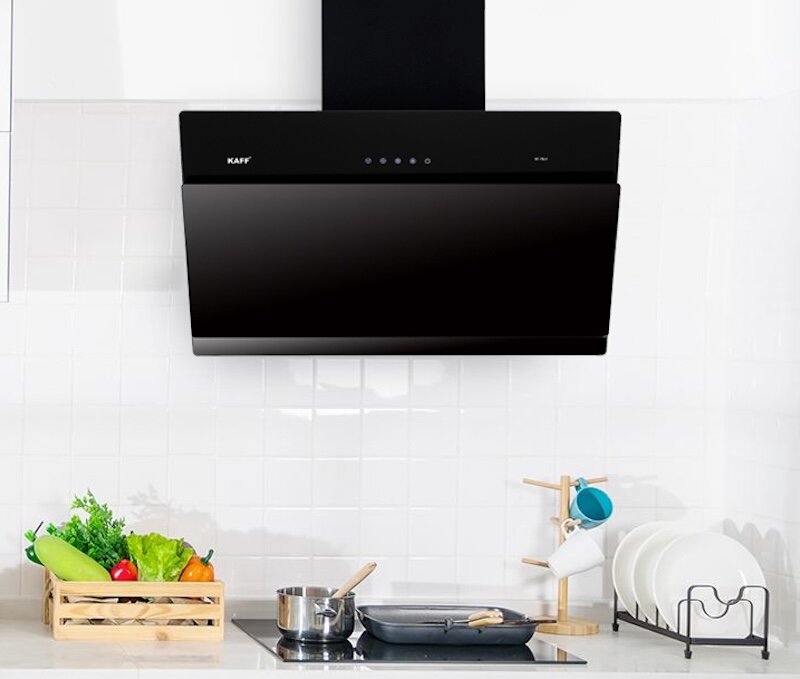 Máy hút mùi Kaff KF-70LH nghệ thuật thanh lọc không gian bếp hiện đại