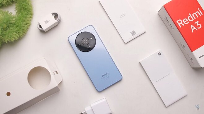 xiaomi redmi a3 2024 mở hộp