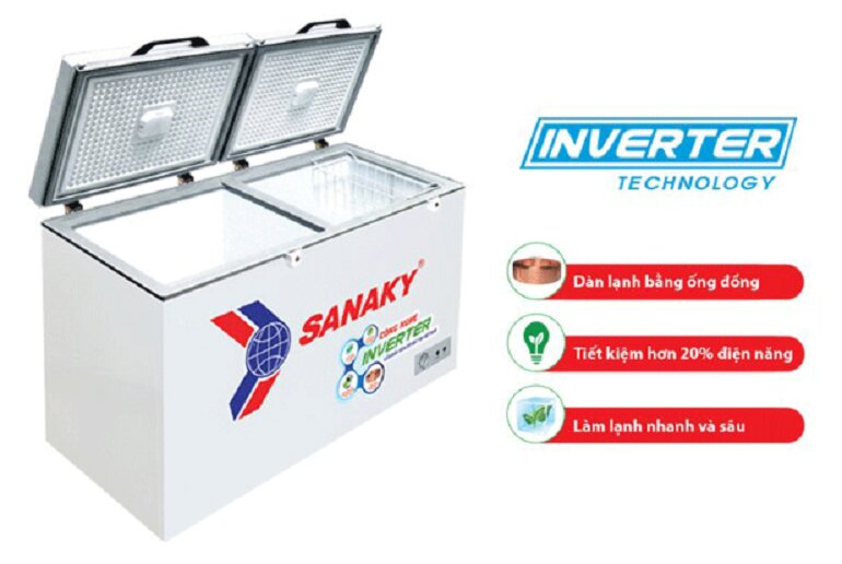 Tủ đông Sanaky Inverter