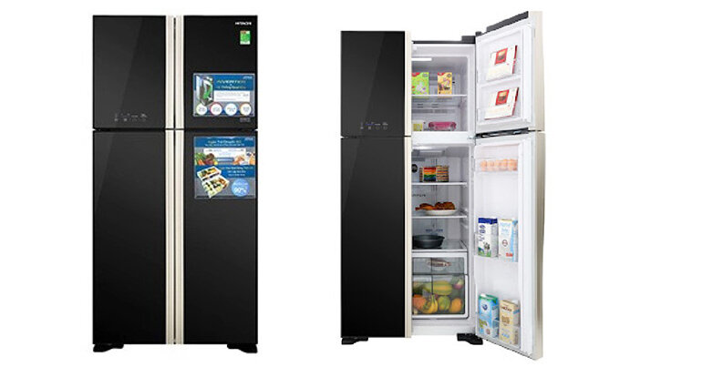 Tủ lạnh Hitachi inverter 509 lít thiết kế Multidoor hiện đại