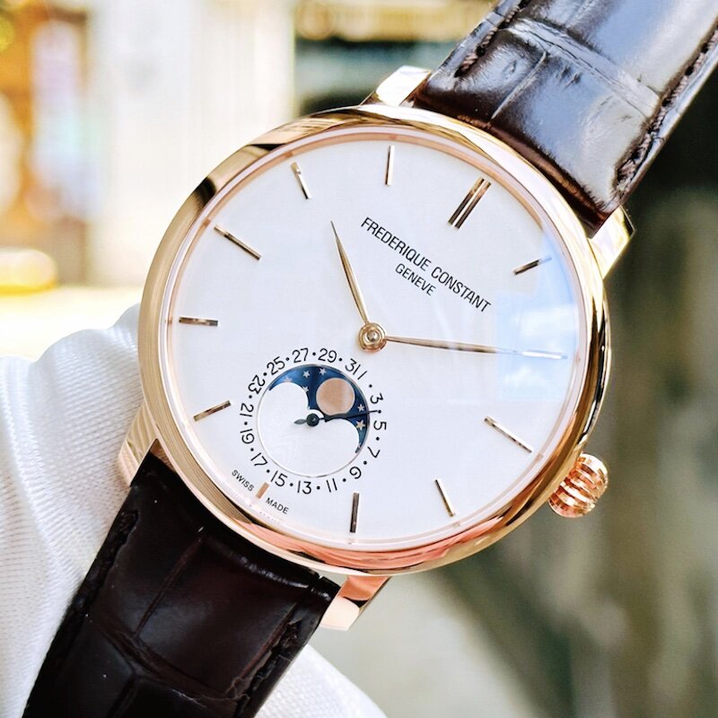 Sự sang trọng của Frederique Constant FC-705V4S4 thể hiện rõ nét