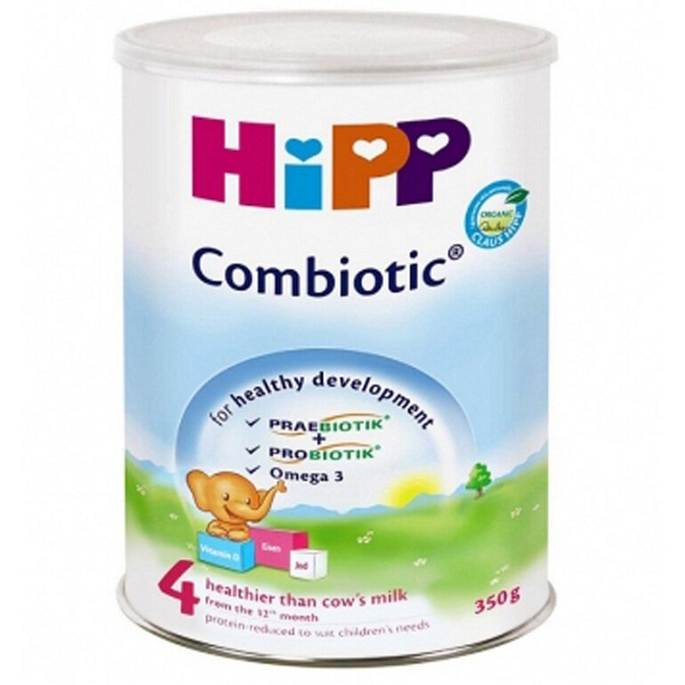 Sữa Hipp 350g có mấy loại và phù hợp với trẻ mấy tháng tuổi, giá mỗi loại bao nhiêu mua ở đâu?