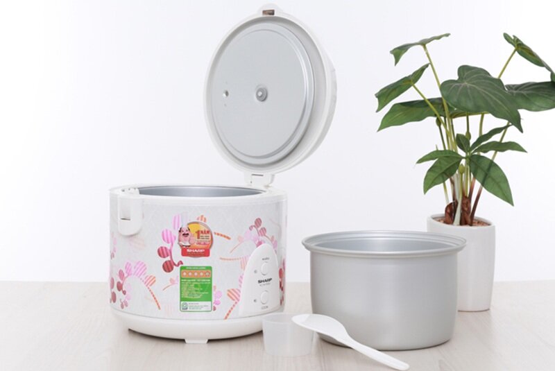 TOP nồi cơm điện Sharp 1.8L nhập khẩu Thái Lan giá chỉ dưới 1 triệu đồng, lại rất bền bỉ