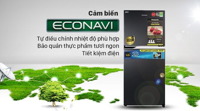 Tiết kiệm điện tối đa với tủ lạnh Panasonic