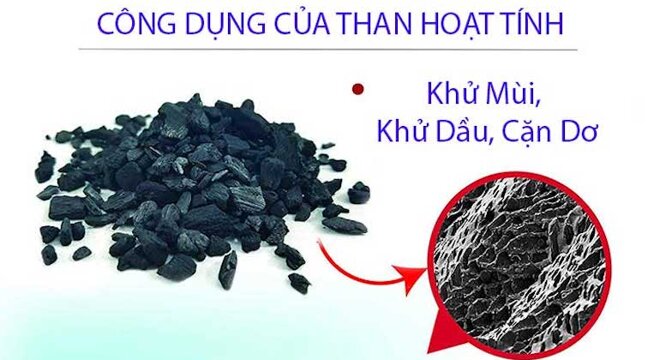 Ưu điểm của vỉ than hoạt tính