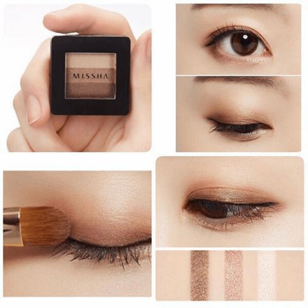 Phấn mắt Hàn Quốc Missha The Style Triple Perfection Shadow