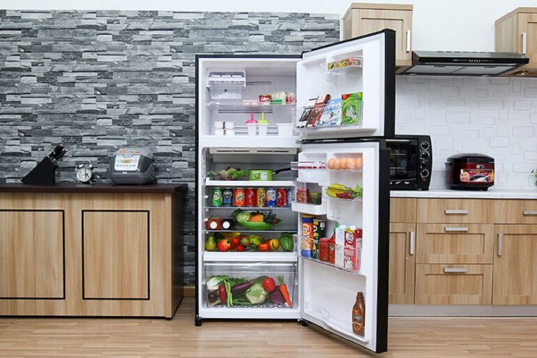 Tủ lạnh Toshiba phù hợp với không gian gia đình