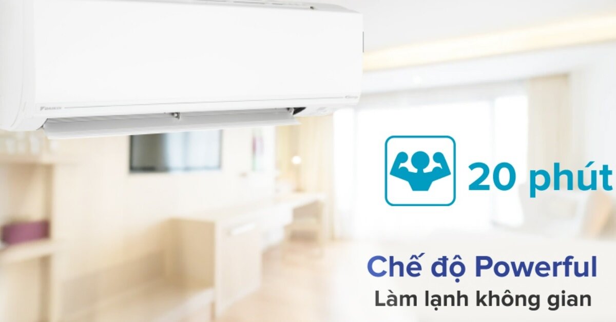 7 lý do nên chọn mua điều hòa Daikin FTHF60VVMV 21000BTU inverter cho không gian 30-40m2