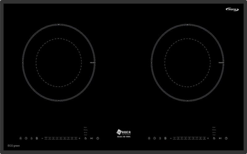 Bếp từ đôi Arber AB-998N thiết kế hiện đại, tính năng an toàn