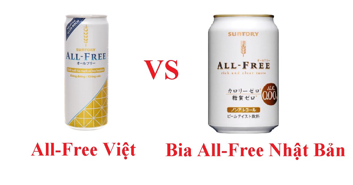 Review Suntory All-Free: Ở Nhật là bia còn ở Việt Nam nó là nước giải khát