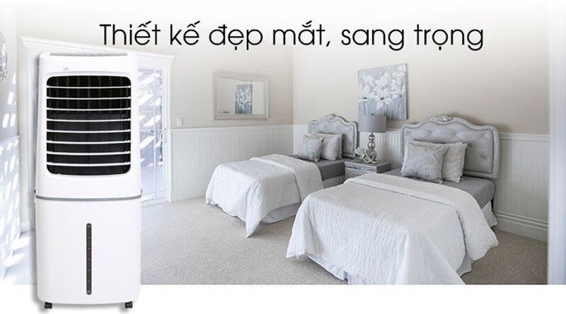Đánh giá quạt điều hòa Midea AC200-17JR - Công suất lớn, làm mát mạnh mẽ