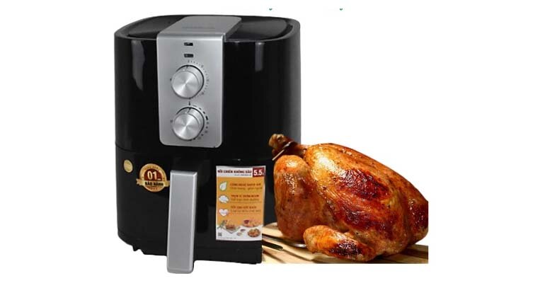 Nồi chiên Goldsun GAF5841-M tích hợp công nghệ Rapid Air hiện đại nồi chiên không dầu Goldsun GAF5841-M