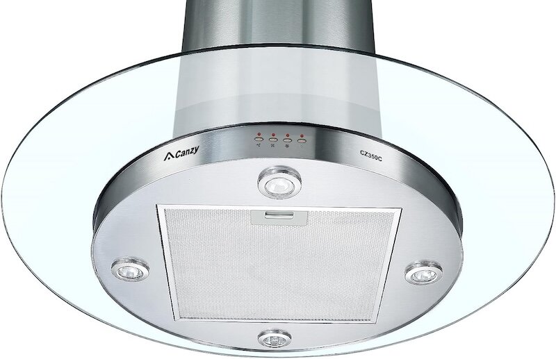 Máy hút mùi Canzy CZ-350C dễ sử dụng, dễ vệ sinh