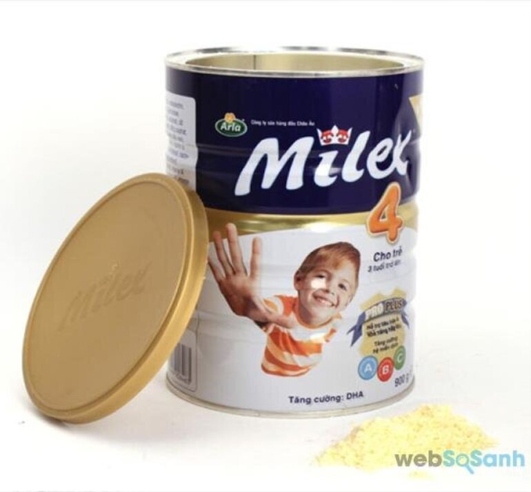 Sữa tăng IQ cho bé Milex