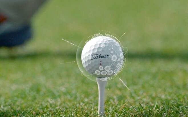 Bóng golf Titleist là thương hiệu nổi tiếng của Mỹ