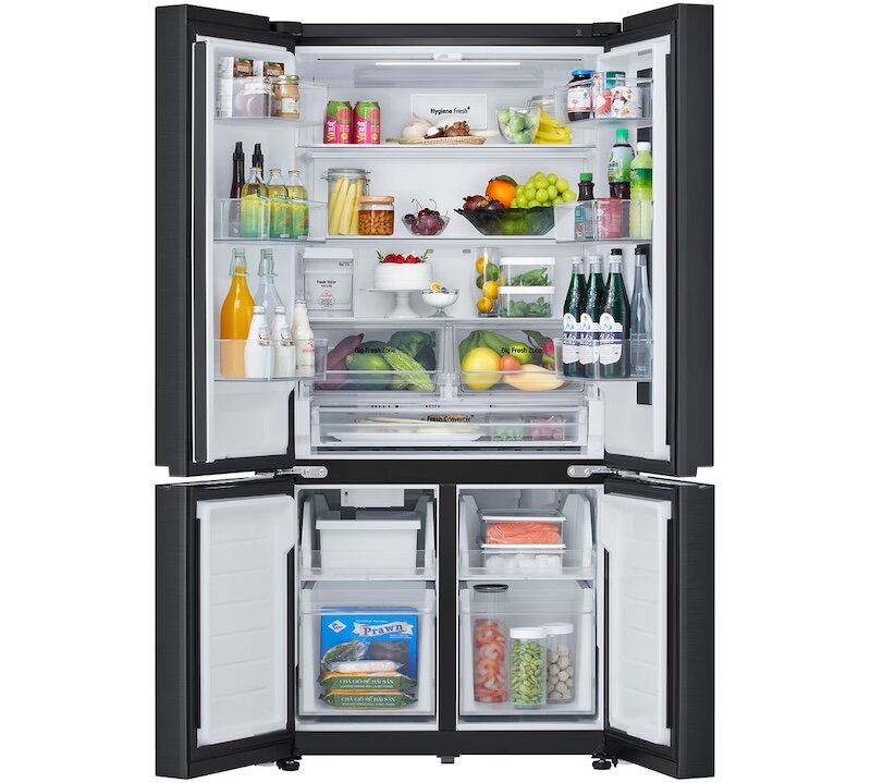 Các công nghệ hiện đại tích hợp trên tủ lạnh LG Inverter 576 lít Multi Door InstaView LFD58BLMAI