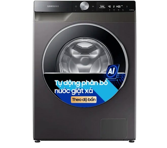 Máy giặt cửa ngang Samsung AI Ecobubble 10kg WW10T634DLX/SV