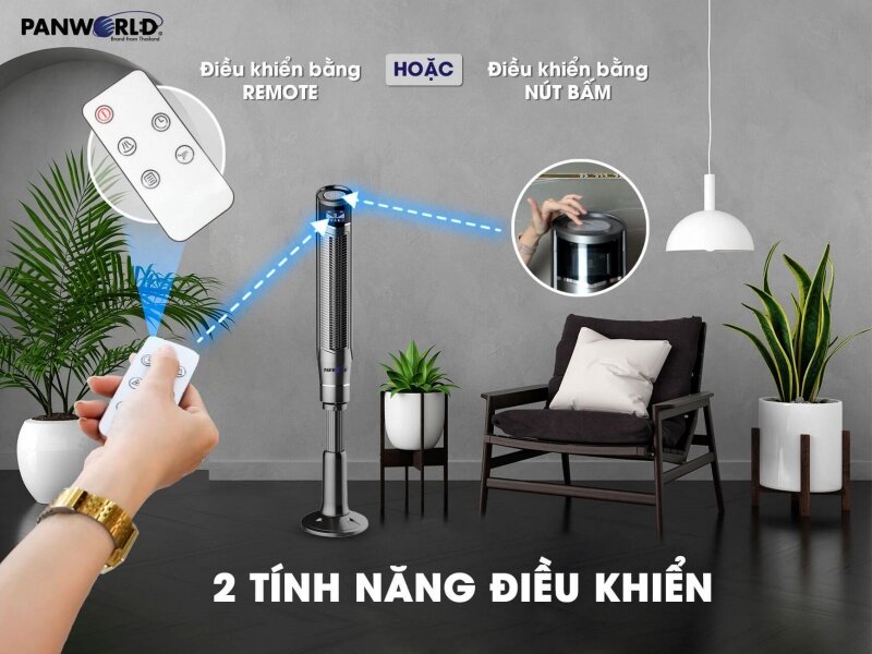 Quạt tháp Panworld PW-069H: 4 ưu điểm và một hạn chế