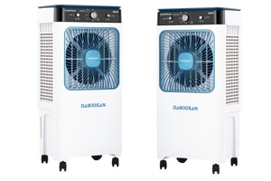 Quạt điều hòa Daikiosan DM110 giá chỉ 1,89 triệu đồng, kèm đá khô làm mát tốt phòng nhỏ