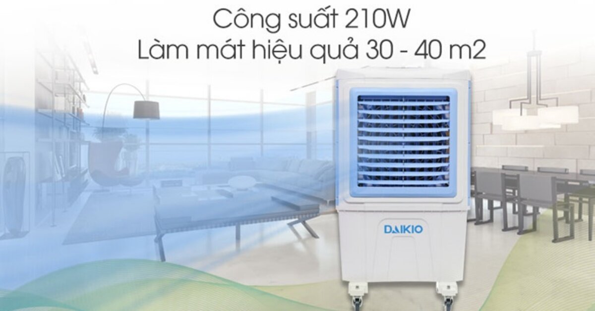 Quạt điều hòa DKA - 5000A: Thiết bị điều hòa không khí hiệu quả dành cho gia đình bạn