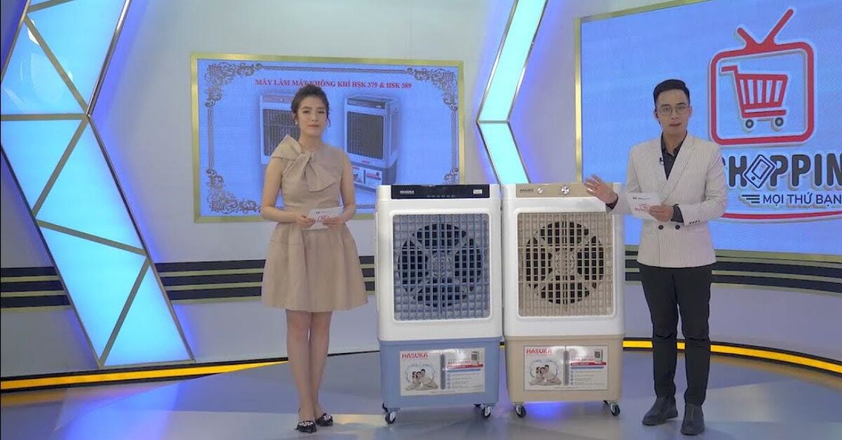 Quạt điều hòa HASUKA 379: Thiết kế sang trọng, chất lượng làm mát tuyệt đỉnh