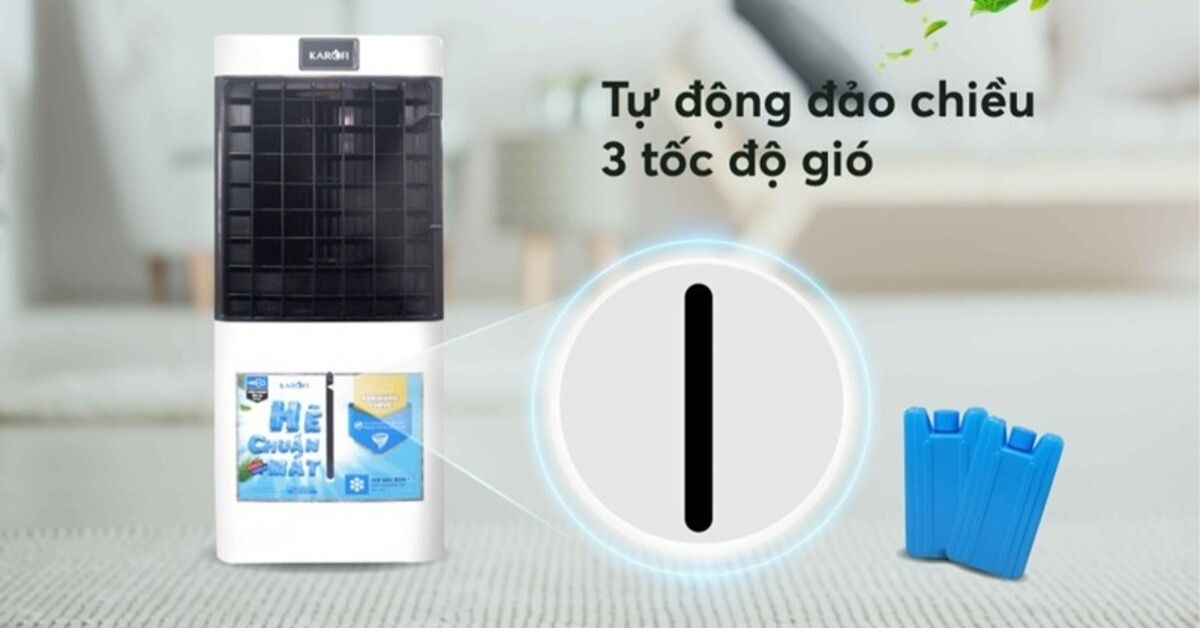 Quạt điều hòa Karofi KAC-E41: 'Chân ái' cho những ngày hè oi ả!