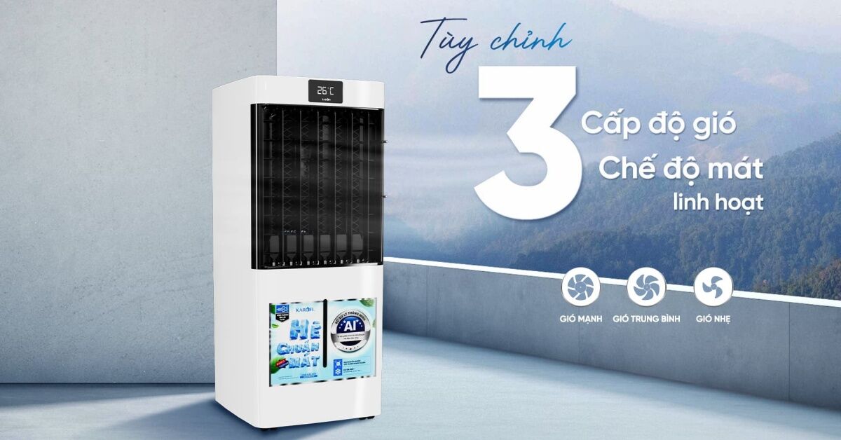 Quạt điều hòa Karofi KAC-H41R: Lựa chọn hàng đầu cho hè 2023